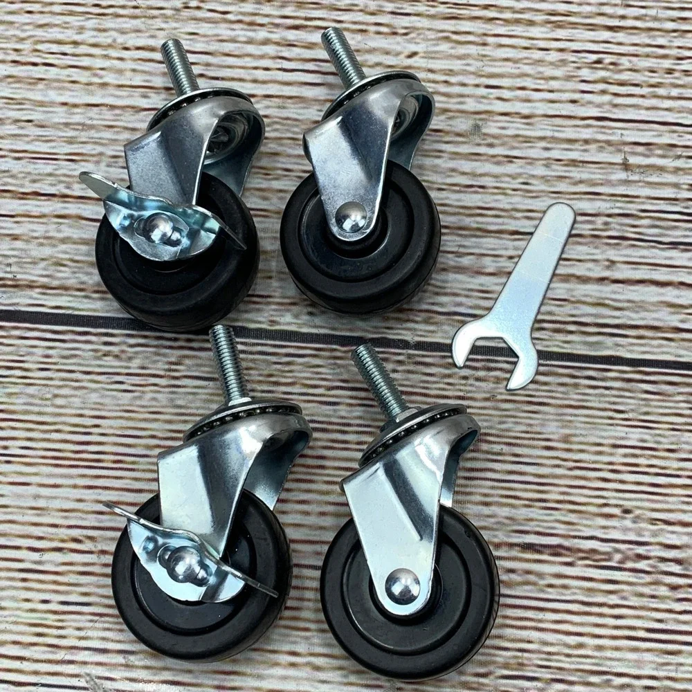 4x Swivel 2 w/ Brakes 1.75